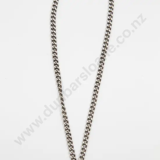 S/S Curb Link Albert Chain