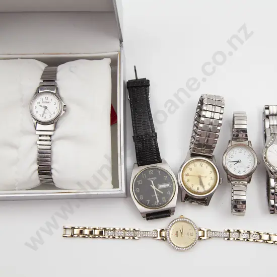 Six Various Gents and Ladies Wrist Watches