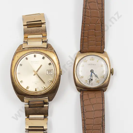 C1940's 9ct Cased Vertex gents Wrist Watch