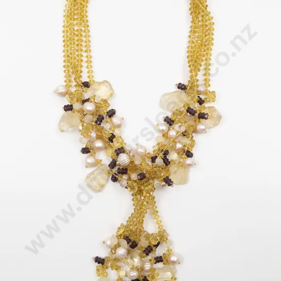 Four Strand Mixed Citrine