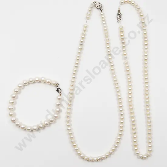 Two Freshwater Pearl Necklaces