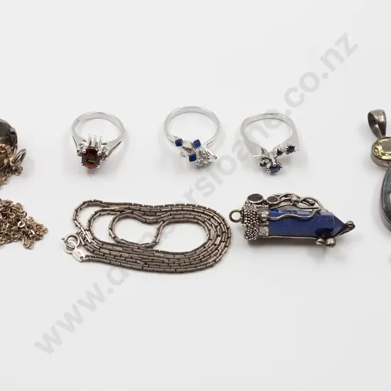 Selection Silver and Gemstone Jewellery