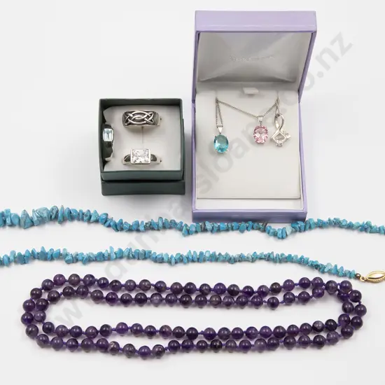 As New Silver & Crystal Jewellery