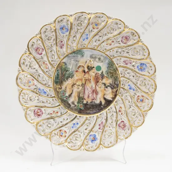 Capodimonte Decorative Plate
