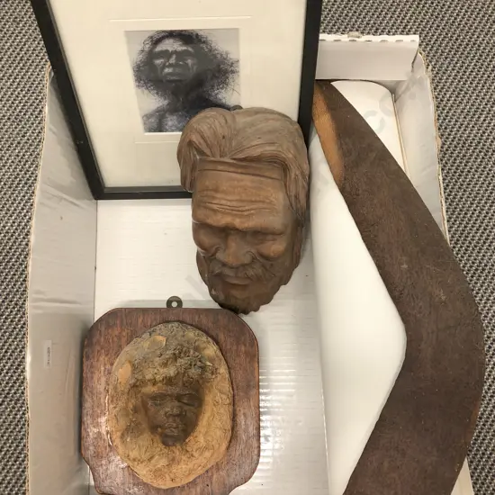 Qty of Assorted Aboriginal Artwork and Wood Ware etc.