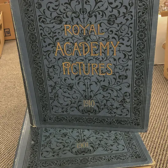 7 Volumes of Royal Academy Pictures (Various Years)