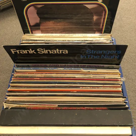 Box of Assorted Records