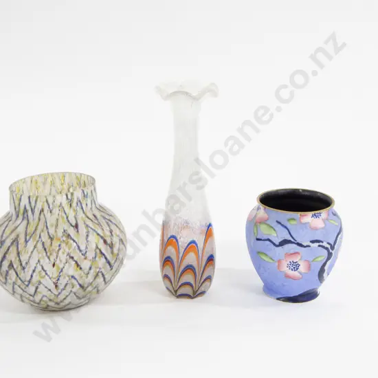 3 Various Vases Including Carlton Ware