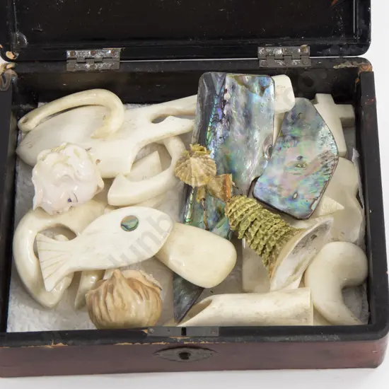 Small Qty of Assorted Bone and Shell Pendants etc.