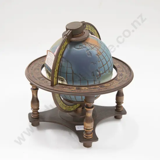Globe Form Jim Beam Decanter (Empty)