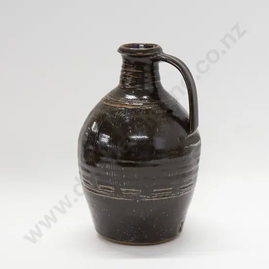 Peter Stichbury Stoneware Bottle Vase
