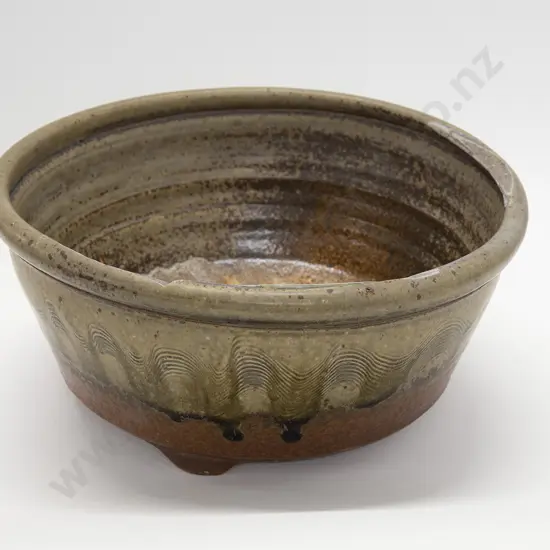 Len Castle Stoneware Bowl Damaged