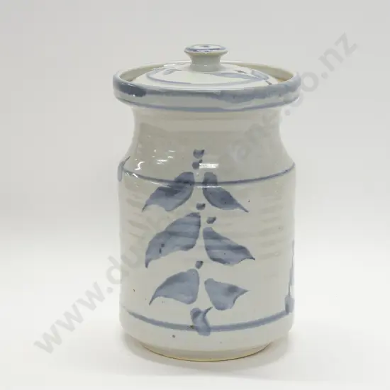 Carl Vendelbosch Lidded Stoneware Vase