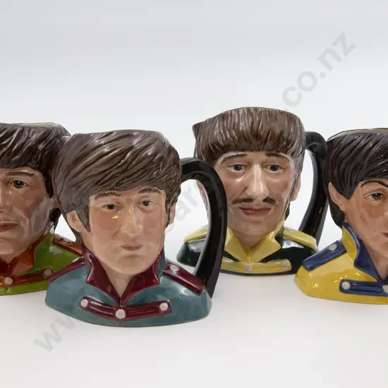 4 Medium RD Character Jugs The Beatles