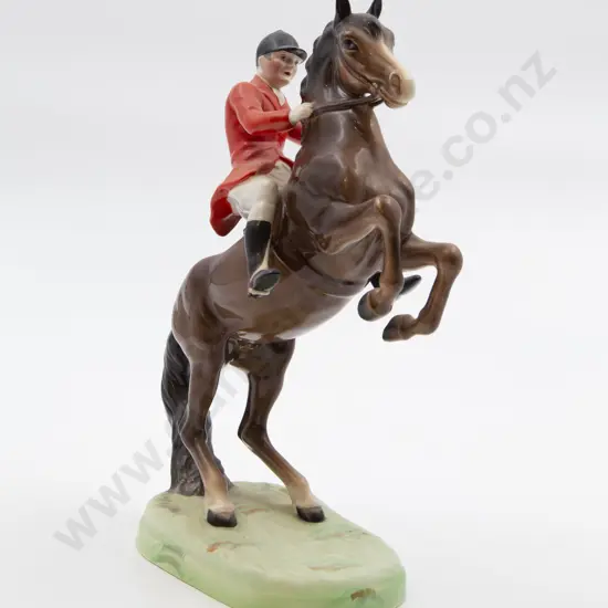 Beswick Rearing Horse Model With Leader of The Hunt