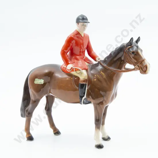 Beswick Horse Model With Leader of The Hunt