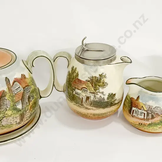 RD Country Scenes Tea Set (5 Pieces)