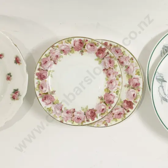 Six Various RD Tea Plates