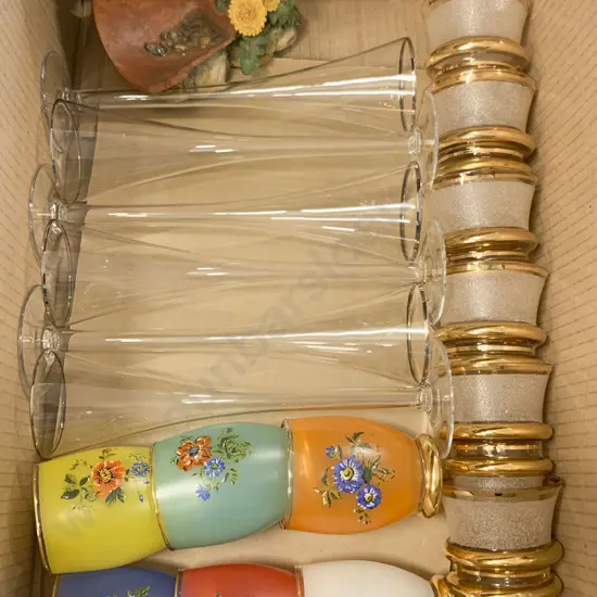 Qty of Assorted Glass Ware etc.