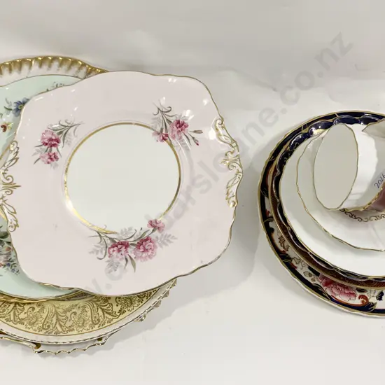 Qty of Fancy China Plates and Tea China Including Hammersley and Mason's etc.