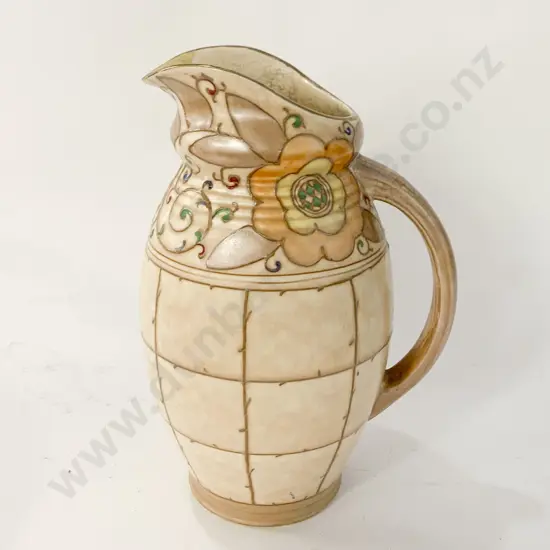 Bursley Ware Charlotte Rhead Jug (Repaired)