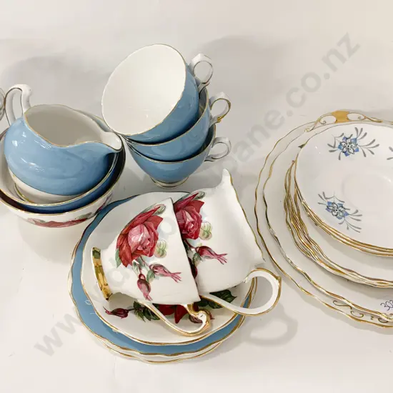 Qty of Assorted Fancy Tea China