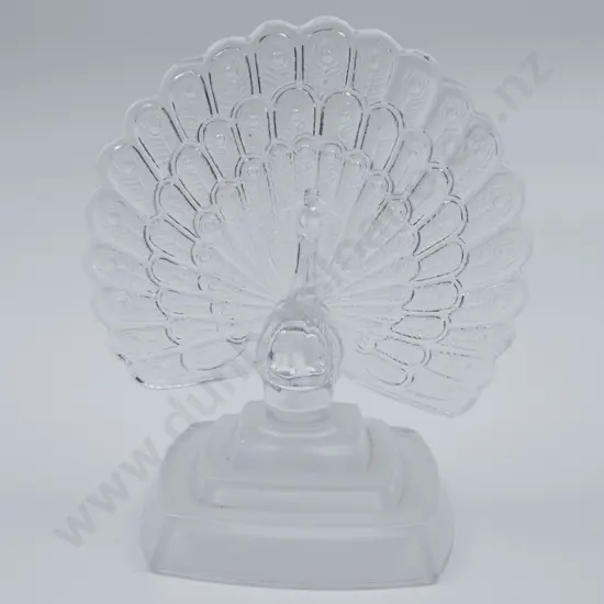Glass Peacock Ornament