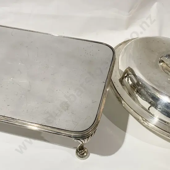 S/P Tureen on S/P Warming Stand