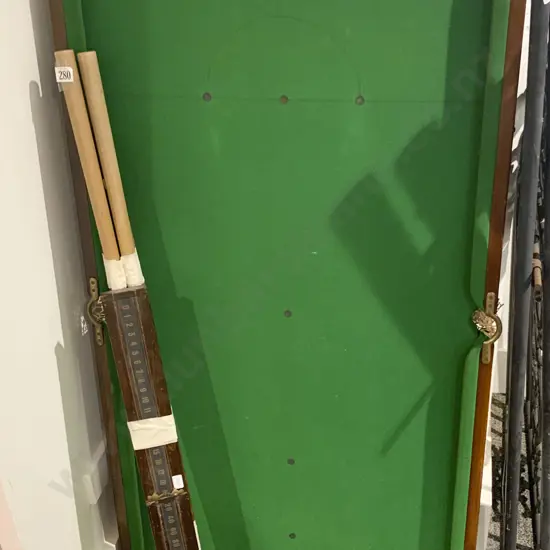 Table Top Billiards Table With Accessories