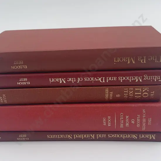 Five Maori Related Books
