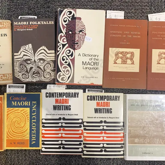 Selection of Maori Related Volumes
