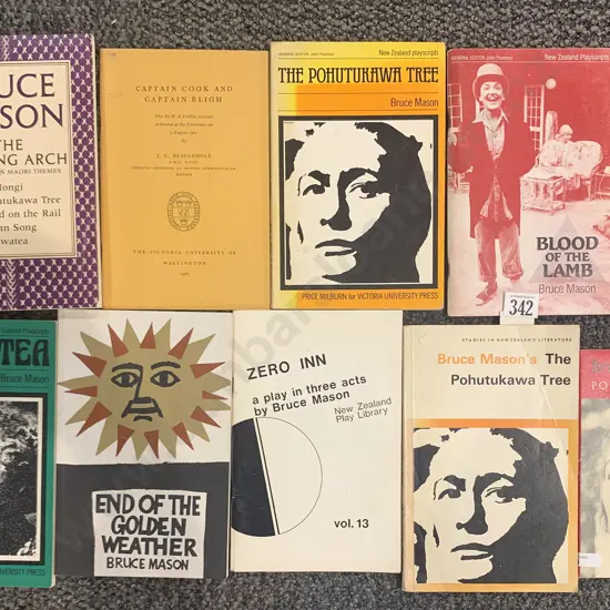 Group of Literary Booklets by Bruce Mason