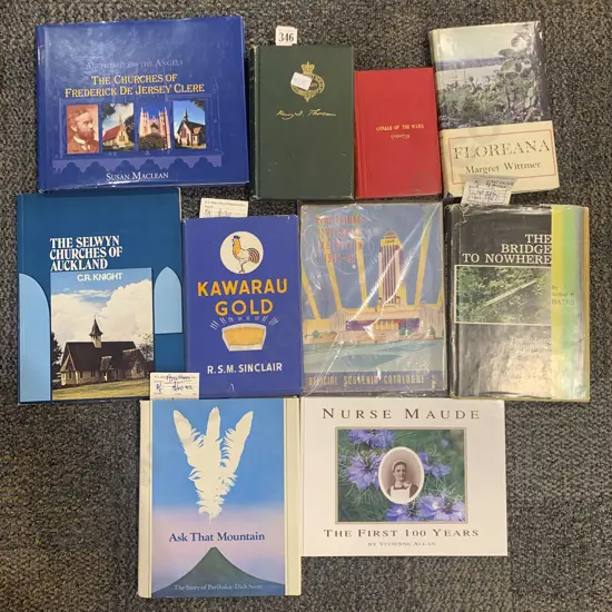 Group of NZ and Maori Related Volumes