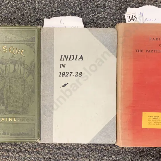 Three Vintage Books on India