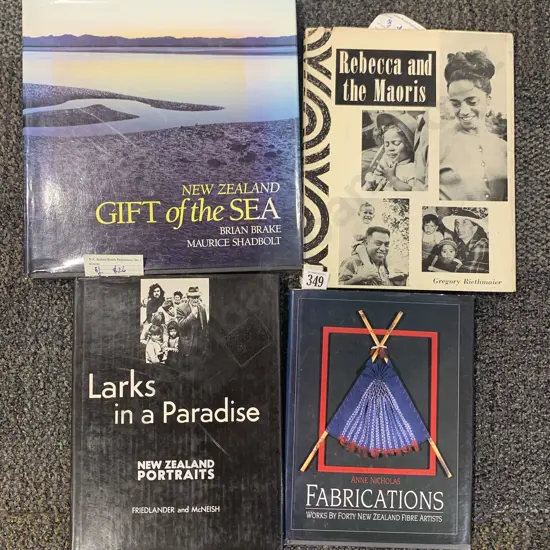 Four Books on NZ Photography and Art