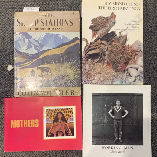 Four NZ Art and Photography Volumes