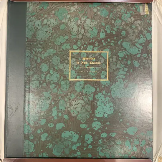 Sketches in NZ by R A Oliver