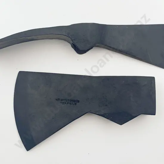 Two Vintage Trade Axe Heads