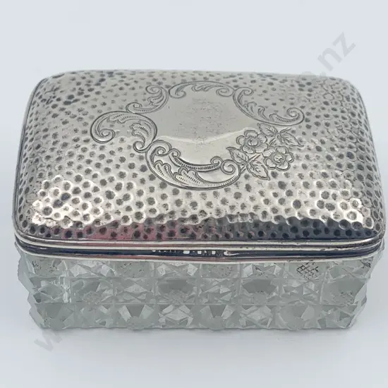 S/S Top Lidded Vanity Jar