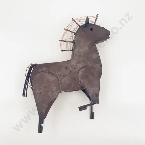 Marlene Burge "The Nag Speaks" Horse Form Sculpture