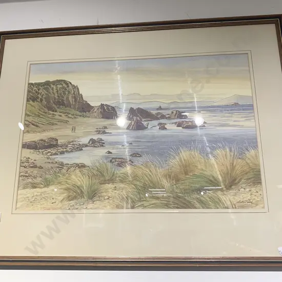 Albert E. Bollard - Coastal Scene