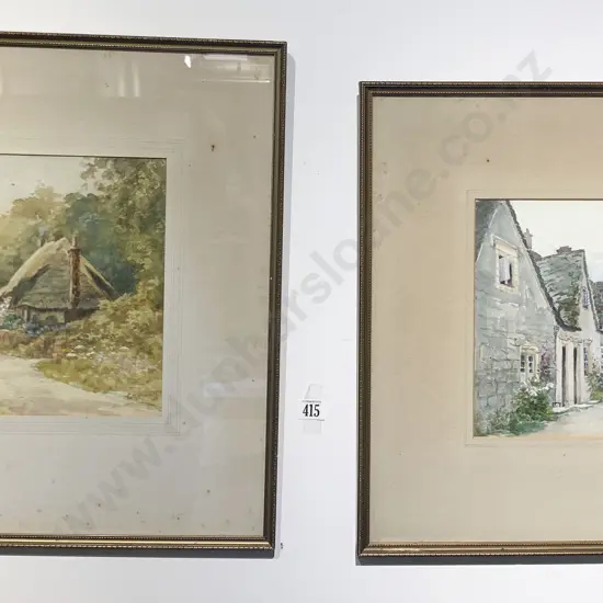 C. H. Howarth - Two Watercolours