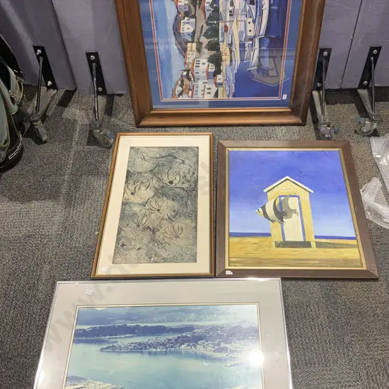 Four Framed Prints and Originals