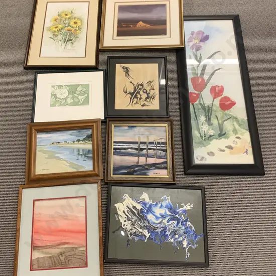 Box of Assorted Prints and Originals