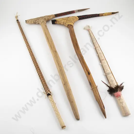 Papua New Guinea four assorted items