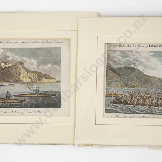 Two 18th Century Coloured Engravings