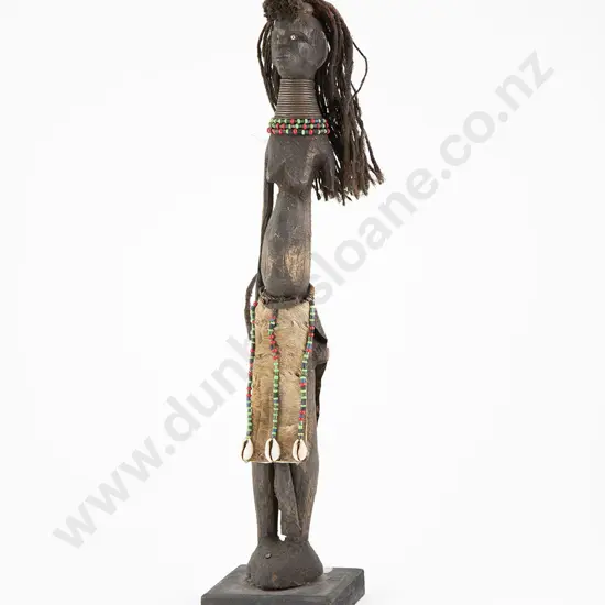 A West African Carved Female Figure