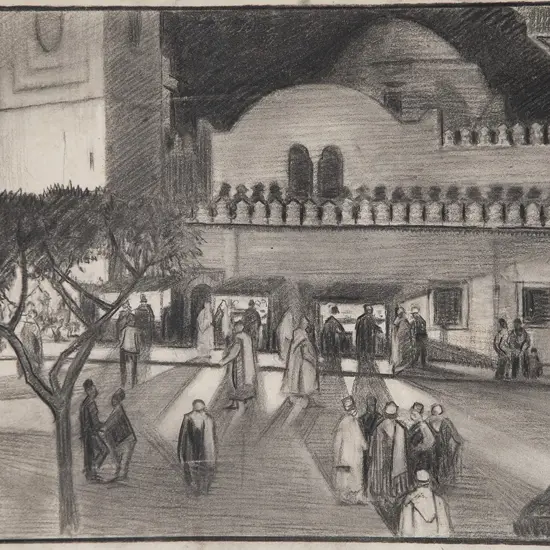 John Weeks (1888-1965) - Fez Mosque