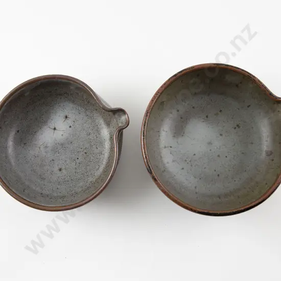 Len Castle Two Pouring Bowls