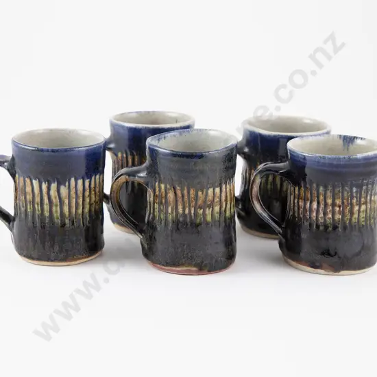 Mirek Smisek Five Matching Mugs